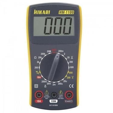 Imagem de Multímetro Digital Hikari Hm1100 Amarelo-cinza