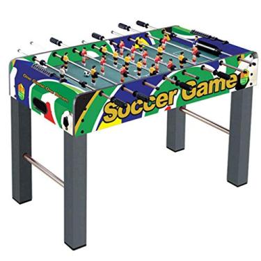 Imagem de VejiA Mesa de pebolim, monta facilmente o topo da mesa de futebol de madeira com bolas de futebol, sala de jogos, bares, festas, noite em família