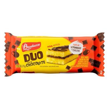 Imagem de Kit c/ 4 Mini Bolo Sabor Chocolate Duo Bauducco 27g