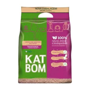 Imagem de Granulado Higiênico Kat Bom Tradicional Para Gatos 3 kg