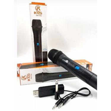 Imagem de Microfone sem fio universal sem fio profissional  com receptor usb par