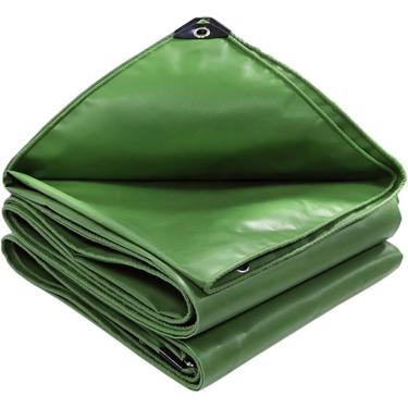 Imagem de Tarpa com ilhós, lona retangular 300g / m², lona de lona à prova de lágrimas à prova de poeira resistente a desbotamento, tampa de lona para camping de barcos de carro, a, 3x12m