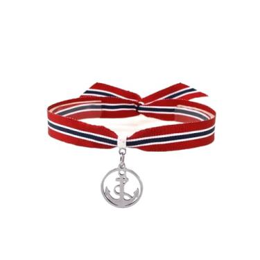 Imagem de BDM Pulseira náutica, pulseira de âncora, veleme, presentes náuticos, marinheiros e pescadores, amantes do mar, BDM