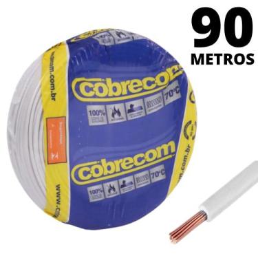 Imagem de cabo de energia unipolar para instalação interna 2,5mm branco 90 metro