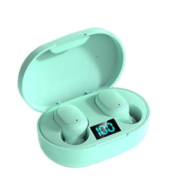 Imagem de Fone De Ouvido In-ear Sem Fio 01smart A6s Preto - e6s, Verde