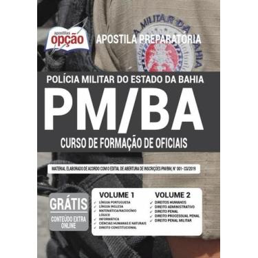 Imagem de Apostila Concurso Pm Ba - Curso De Formação De Oficiais - Apostilas Op