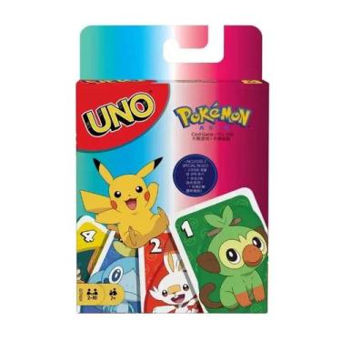 Imagem de UNO Pokémon  Jogo de Cartas com Pikachu, Ideal para Crianças Diversão 