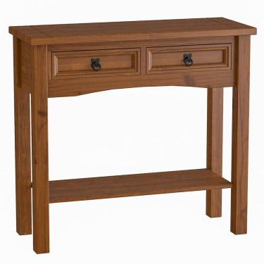 Imagem de Aparador de Sala Rústico 100% Madeira 2 Gavetas Imperial