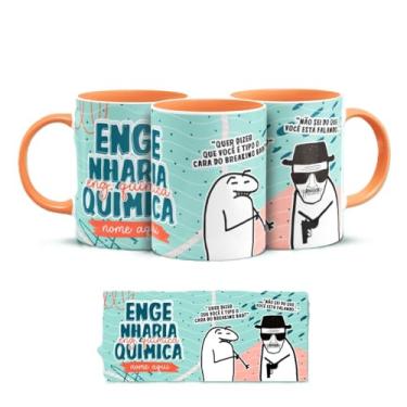 Imagem de Caneca de Porcelana – Profissões em Estampa Divertida | Porcelana 325ml (Eng.Quimica)