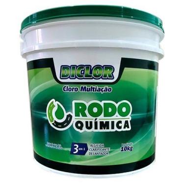 Imagem de Dicloro 10KG para Tratamento de Água de Piscina - RODOQUÍMICA