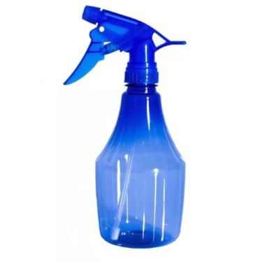 Imagem de Borrifador Pulverizador Frasco 550ml Multiuso Jardinagem Cabelo com Jato ReguláVel Multiuso(Azul)