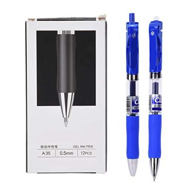 Imagem de AYNEFY Collerball Caneta Sem Deslizamento de Borracha macia. (Azul)