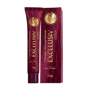 Imagem de Tintura Creme Haskell Excllusiv Color Castanho Médio 4.0 50g