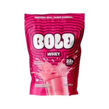 Imagem de WHEY PROTEIN 3W - BOLD WHEY (900g) - Mousse de Morango