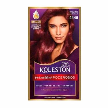 Imagem de Coloração Koleston Vermelhos Especiais 4446 Borgonha Vibrante - Wella