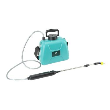 Imagem de Yctze Pulverizador Elétrico Com Alça Recarregável USB - Pulverizador de Jardim Alimentado por Bateria de 2400mAh para Casa e Gramado - Portátil, Enchimento Fácil, Controle de um Botão (Verde)