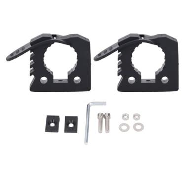 Imagem de Jiawu Crampo de Borracha de Liberação Rápida, Suporte de pá de 1 Pares, Cabine de 1,18 a 1,57 Polegadas de Diâmetro, Suporte de Montagem de Borracha para Caminhões, Offroad, UTVs, ATVs