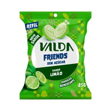 Imagem de Pastilhas Valda Friends Limão Refil - Saches 10x25g