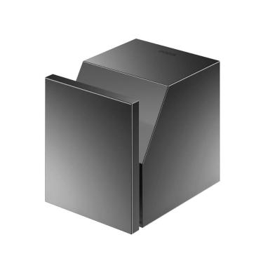 Imagem de Cabide Minima Grafite Polido Docol