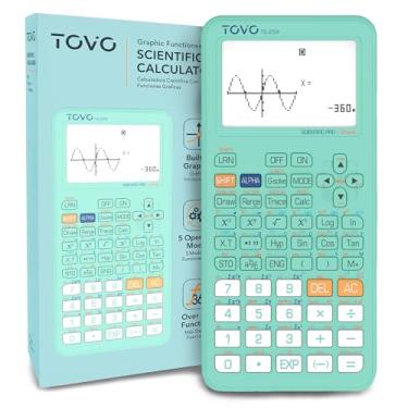 Imagem de Calculadora científica TOVO com funções gráficas, vários modos, 360 funções, tela grande, interface intuitiva para iniciantes, ensino médio e cursos avançados, TS-259 (desenvolvido pela CATIGA)