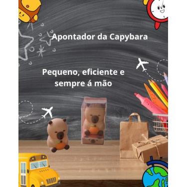 Imagem de Apontador fofo para lápis da Capybara - RCP