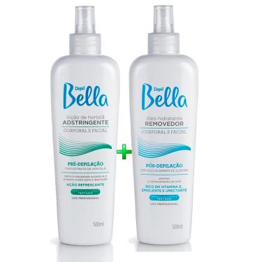 Imagem de Kit Loção Adstringente + Óleo Removedor 500Ml Depil Bella