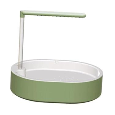 Imagem de Bothyi Pássaros Banheira Agapornis Chuveiro Pássaro Banheira Caixa de Chuveiro Periquito Caixa de Banho Banho de Pássaro para Calopsita Pintassilgo, Verde