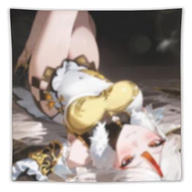 Imagem de LIEGBMEU Tapeçaria de biquíni sexy anime menina 152.4 cm x 152.4 cm interior exterior parede colcha arte decoração de tapeçaria caprichosa, AF312