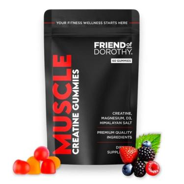 Imagem de Gomas de creatina Friend of Dorothy Sugar Free 60 Gomas