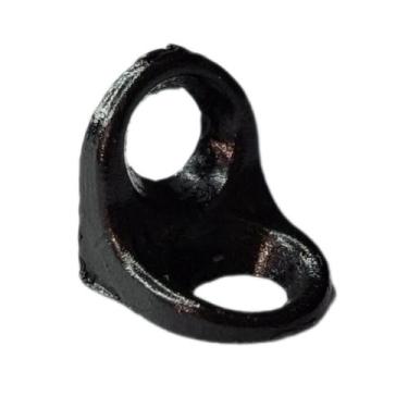 Imagem de Cantoneira Cadeirinha Preta 2 Furos 100 Pçs + Paraf. Móveis - Paraiso 