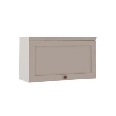 Imagem de Armário de Cozinha Genialflex Iluminata 1 Pt 80 Cm Bco Fendi