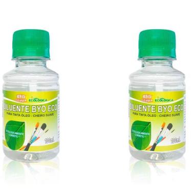 Imagem de Diluente Byo Eco Linha Ecológica Byo Cleaner 100ml Kit C/2