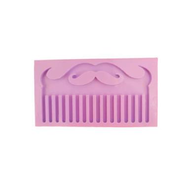Imagem de R26 Molde de silicone pente dia dos pais resina - Confeitaria dos mold