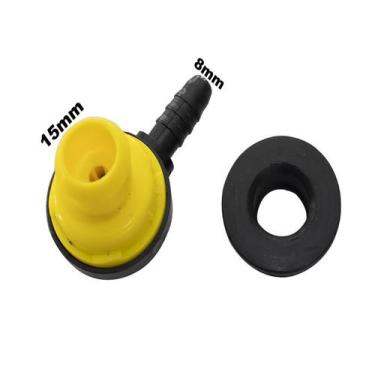 Imagem de Válvula Hidrovácuo 90 Universal  8mmX15mm - BROGLIPLAST