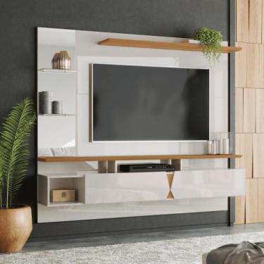 Imagem de Painel tv Lituania off white new/damasco - CasaH