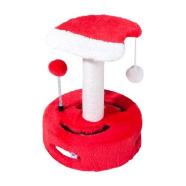 Imagem de ShengQuanHao Árvore de Natal para Gatos, Arranhador, Moedor de Unhas, Presente, Exercício de Descanso para Gatinhos, Brinquedo Interativo, Proteção de Móveis