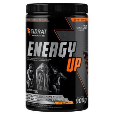 Imagem de Energy Up Reidrat Pt 900gr Palatinose Taurina Beta Pré Intra, Laranja