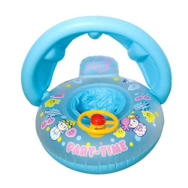 Imagem de Pára-sol engrossado natação cartoon crianças anel de natação inflável 