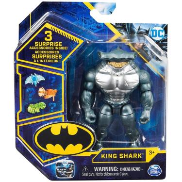 Imagem de Boneco 10Cm Do King Shark - Batman Dc