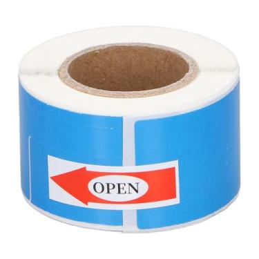 Imagem de Etiqueta Térmica, Etiquetas de Impressora Térmica de 100 Folhas, Dupla Face, Fácil de Instalar, 25 X 38 Mm, Resistente a óleo, à Prova d'água para Engenharia de Comunicação (Azul)