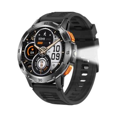 Imagem de Relógio Inteligente Militar À Prova D'Água Para Homens Com GPS, Lanter