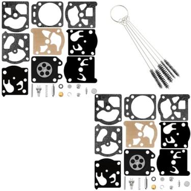 Imagem de QAZAKY Kit de reparo de junta de diafragma de carburador compatível com Walbro K24-WAT WT Carb WT-274 WT-424 WT-592 WT-620 WT-621 WT-626 WT-630 WT-631 WT-640 WT-643 WT-6499 WT-66 9 WT-670 WT-671