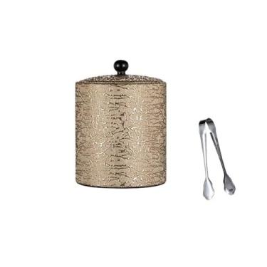 Imagem de balde de vinho Balde de gelo em aço inoxidável, balde para armazenamento, bar, restaurante, champanhe, festa Refrigerador de cerveja