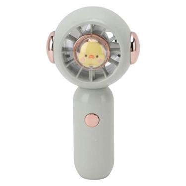 Imagem de Generic Ventilador Portátil, Baixo Ruído de Energia Ajustável Mini Carga Portátil para Viajar para Viajar (Verde)