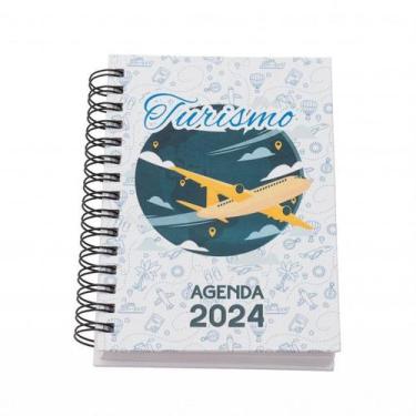 Imagem de Agenda Profissões 2024 Capa Dura Turismo A5 352 Pgs - Serv Color