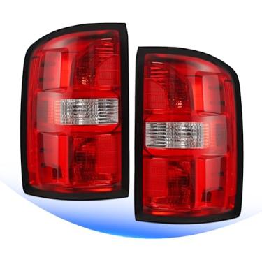 Imagem de STRECOS Par de luzes traseiras compatíveis com GMC Sierra 1500 2500HD 3500HD 3500HD 3500HD 2016 2017 2018 GMC Sierra 1500 2500HD 3500HD (1 par)