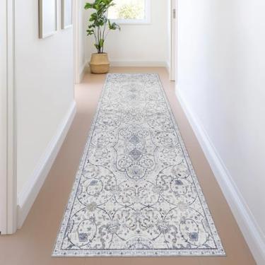 Imagem de KEYDOL [Tapete de impressão Boho sem tecido] Tapete de vinil de 6 x 20 cm