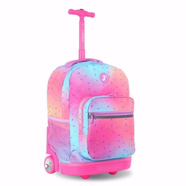 Imagem de Mochila com rodinhas J World Sunrise 18 para meninos e meninas