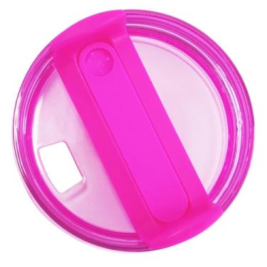 Imagem de Tampa de substituição colorida tingida para Stanley Quencher H2.0 e ProTour 1,134 g – Tampa de copo de embalagem única durável, fácil de instalar e limpar