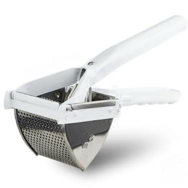 Imagem de Espremedor Amassador de Batatas e Legumes em Aço Inox - Utensílio de Cozinha Prático e Eficiente para Purês e Mais